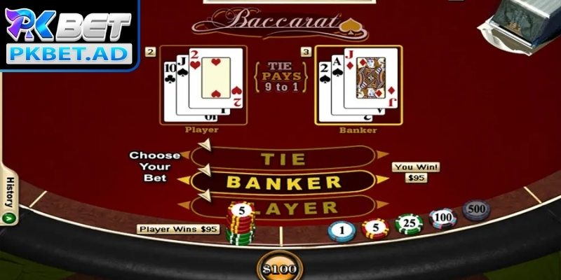 Bí quyết tăng tỷ lệ thắng khi chơi Baccarat Pkbet