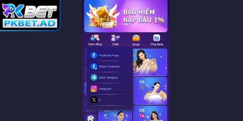 Lấy link dẫn qua trang web chính thức